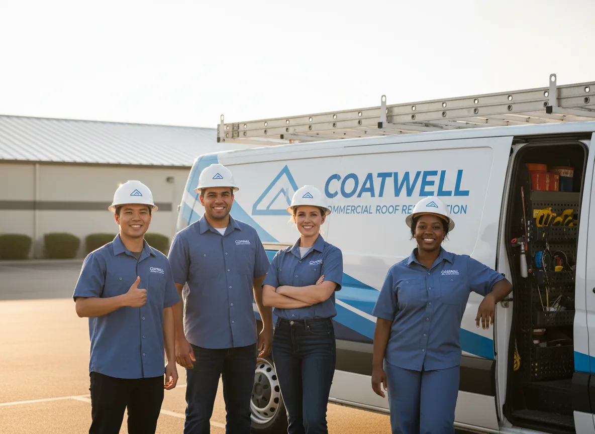 Commercial roof coating company in Charlotte, TX